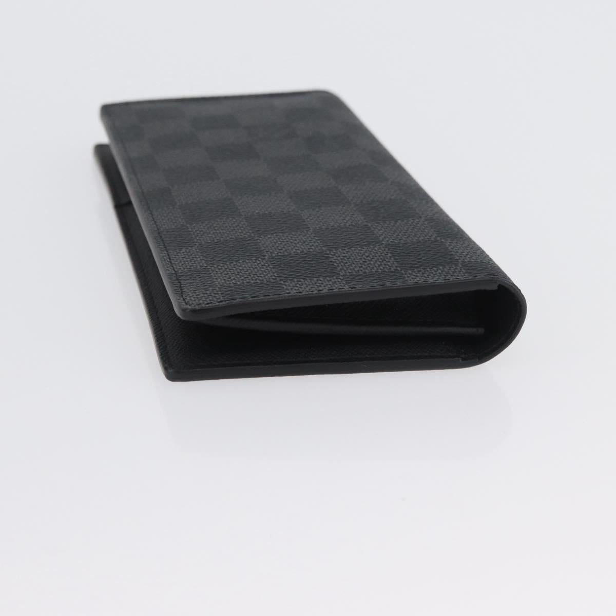 LOUIS VUITTON Damier Graphite Portefeuille Plaza Wallet N62665 LV Auth am10965V