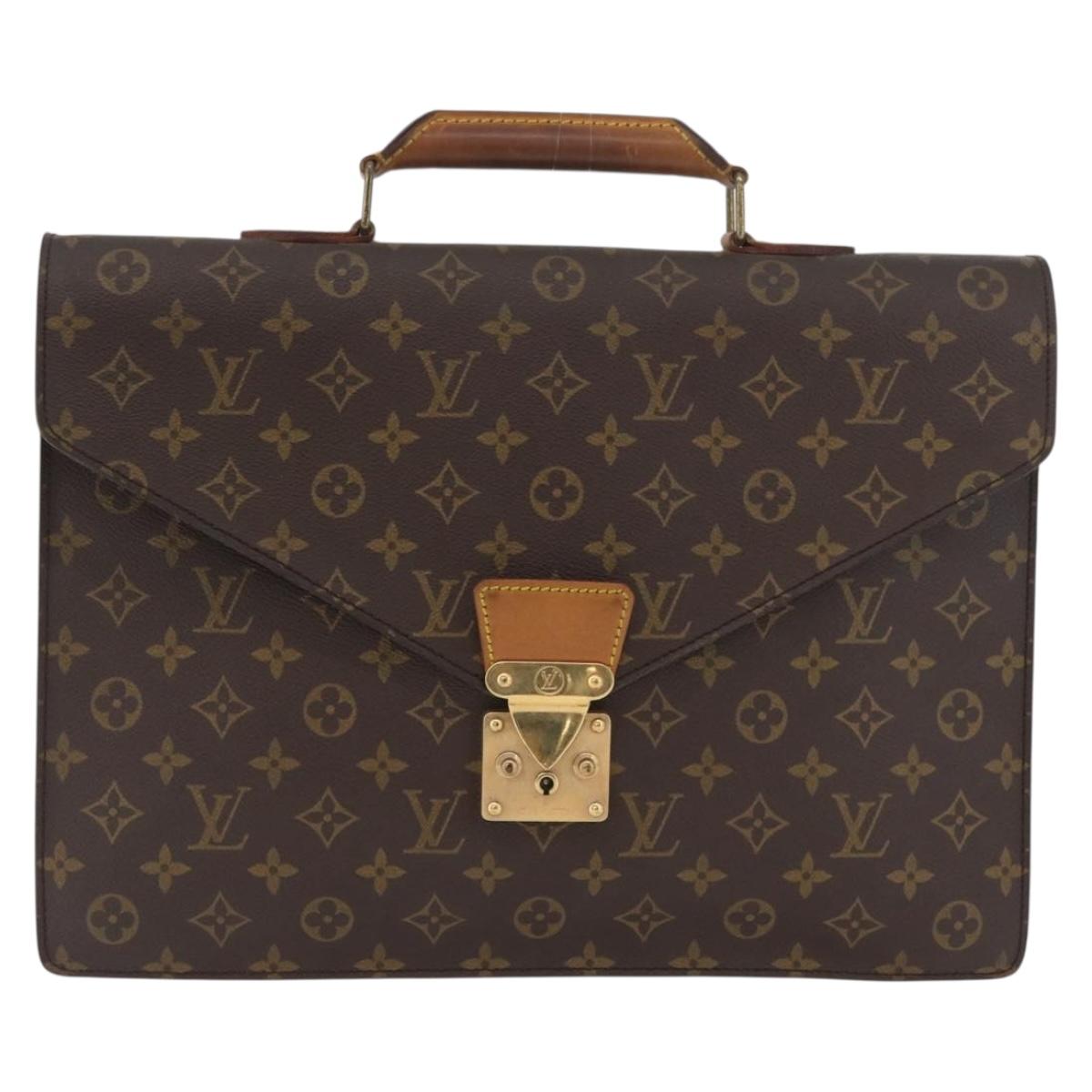 LOUIS VUITTON Monogram Serviette Conseiller Briefcase M53331 LV Auth am10970