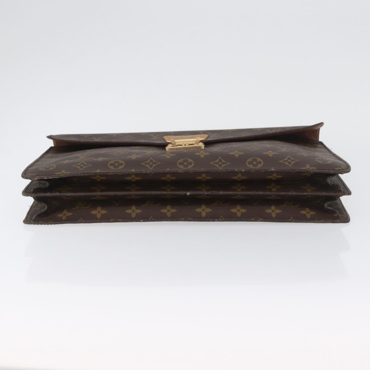 LOUIS VUITTON Monogram Serviette Conseiller Briefcase M53331 LV Auth am10970