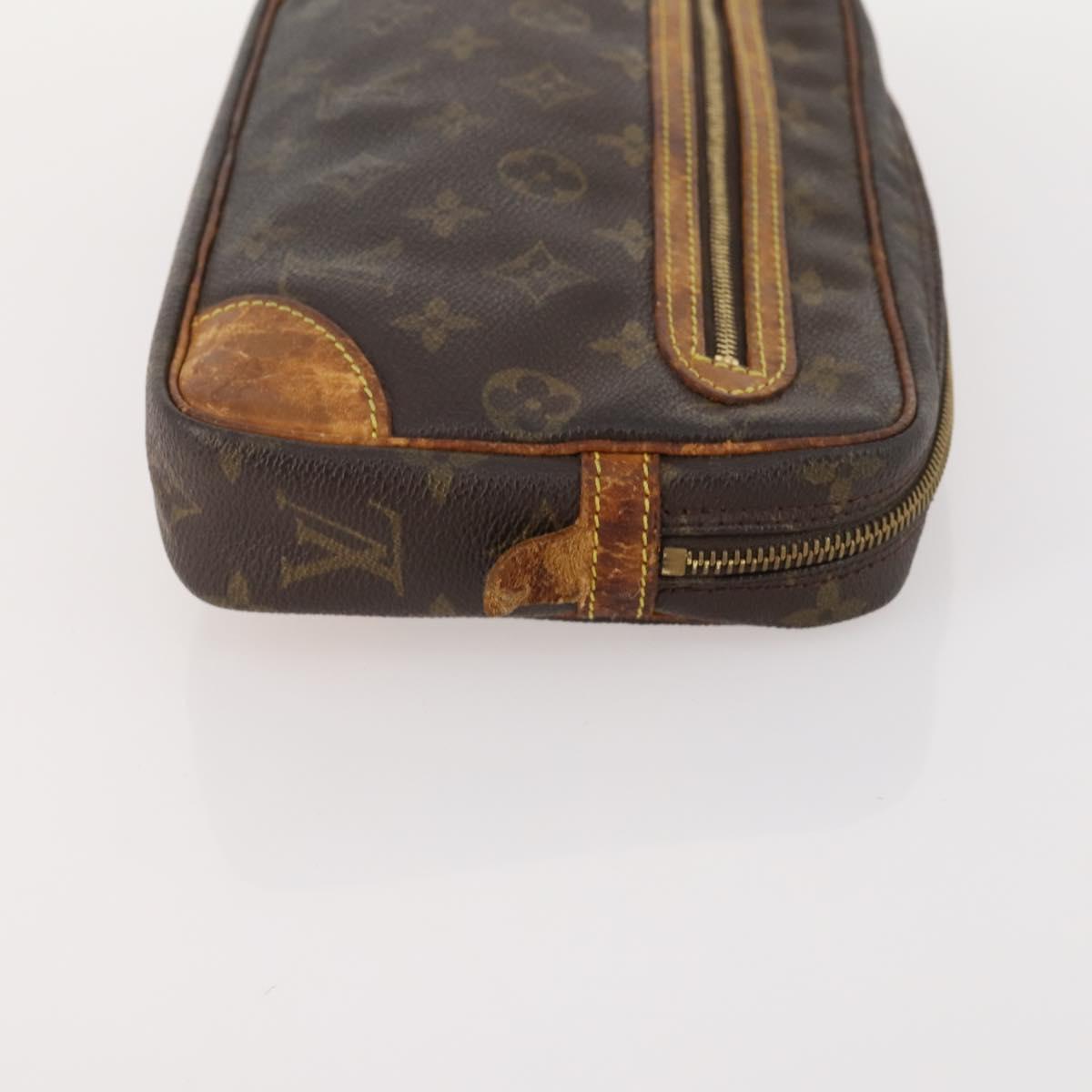 LOUIS VUITTON Monogram Clutch Bag 3 Set LV Auth am10971