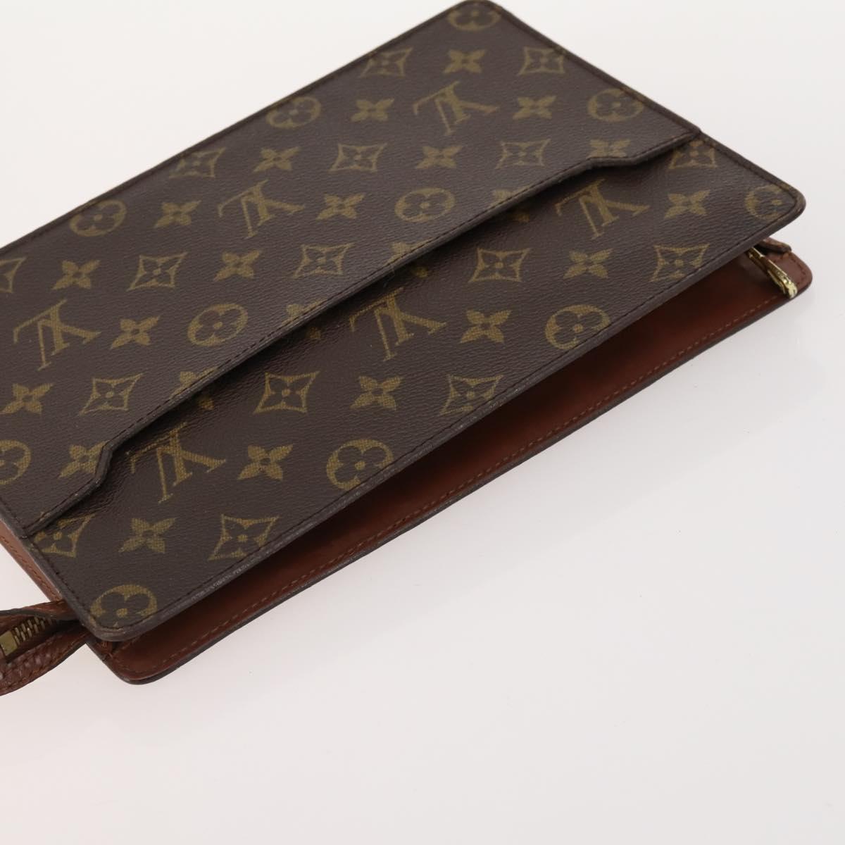 LOUIS VUITTON Monogram Clutch Bag 3 Set LV Auth am10971