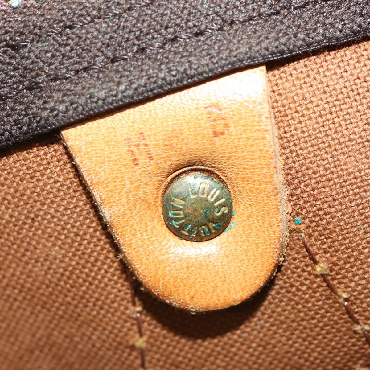 LOUIS VUITTON Monogram Speedy 40 Hand Bag M41522 LV Auth am10980
