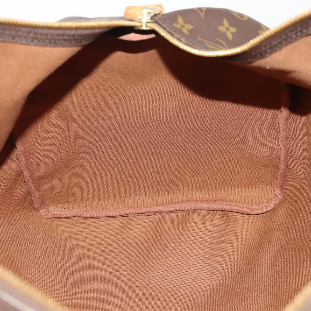 LOUIS VUITTON Monogram Keepall 55 Boston Bag M41424 LV Auth am10986