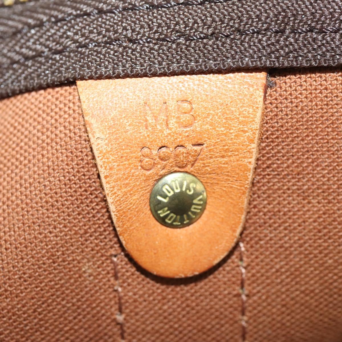 LOUIS VUITTON Monogram Keepall 50 Boston Bag M41426 LV Auth am10987