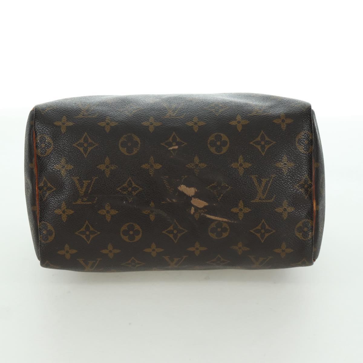 LOUIS VUITTON Monogram Speedy 25 Hand Bag M41528 LV Auth am10992A