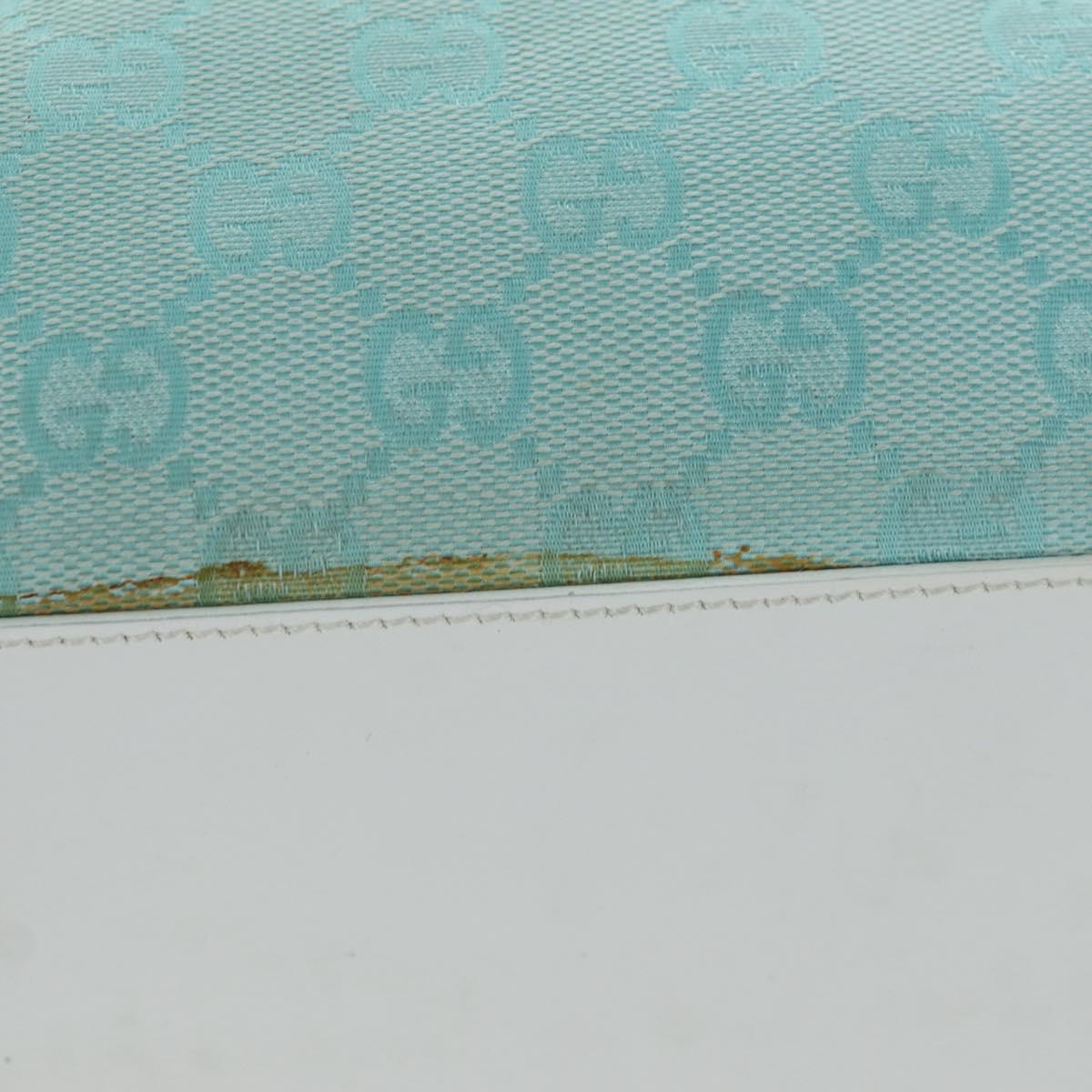 GUCCI GG Canvas Tote Bag Blue Gold 002 1098 3444 Auth am11029A