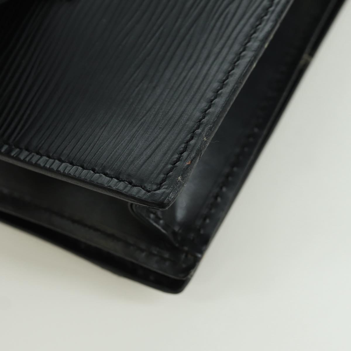 LOUIS VUITTON Epi Ceinture Tilsitt Pochette Pouch Black M52592 LV Auth am11042V