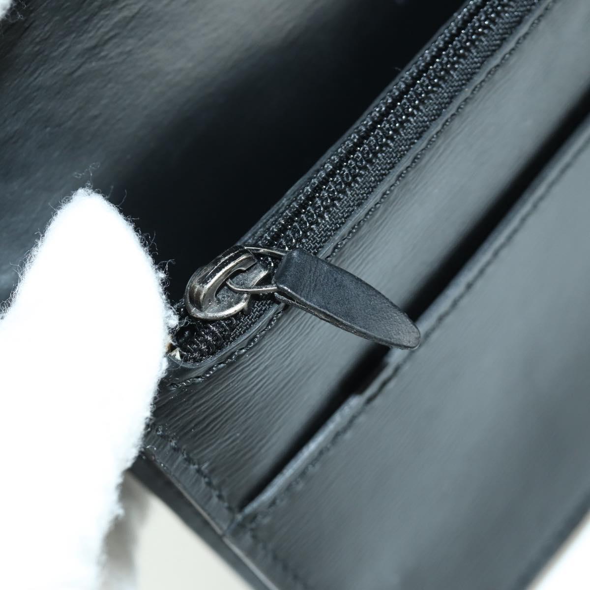 LOUIS VUITTON Epi Ceinture Tilsitt Pochette Pouch Black M52592 LV Auth am11042V