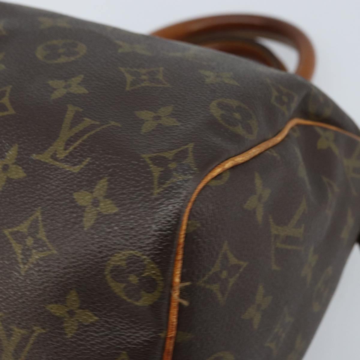 LOUIS VUITTON Monogram Speedy 25 Hand Bag M41528 LV Auth am11050