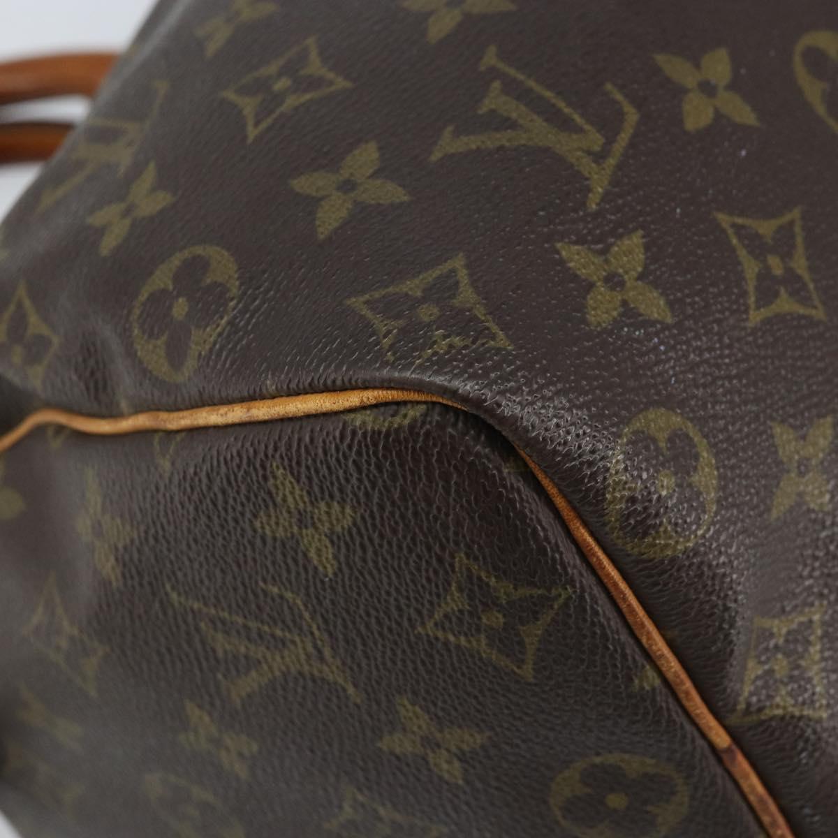 LOUIS VUITTON Monogram Speedy 25 Hand Bag M41528 LV Auth am11050