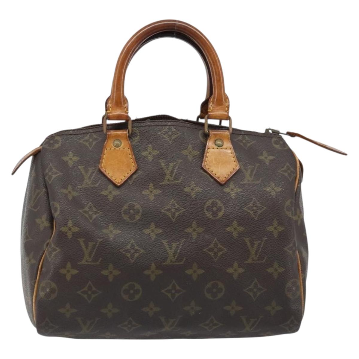 LOUIS VUITTON Monogram Speedy 25 Hand Bag M41528 LV Auth am11050