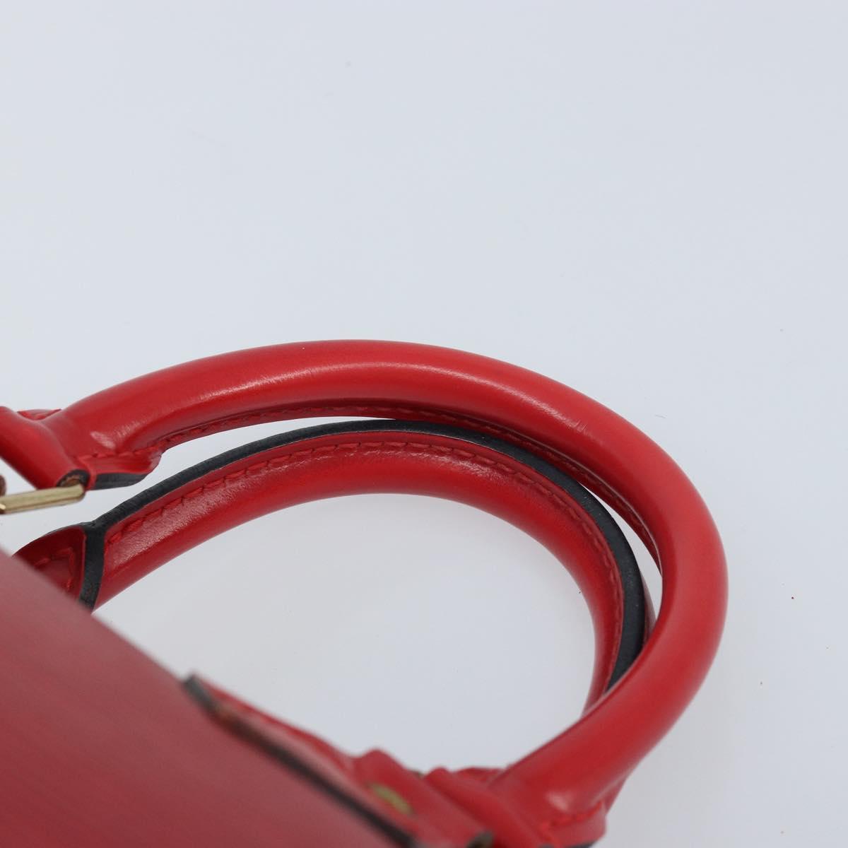 LOUIS VUITTON Epi Speedy 25 Hand Bag Castilian Red M43017 LV Auth am11090A