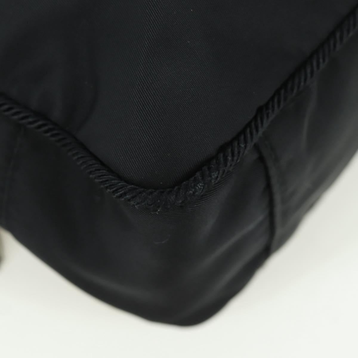 PRADA Fringe Hand Bag Nylon 2way Black BL0916 Auth am11097V