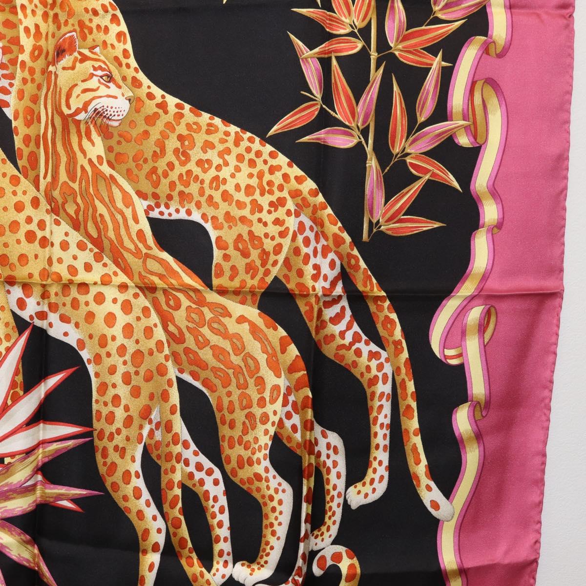 Salvatore Ferragamo Scarf Silk Pink Auth am11101A