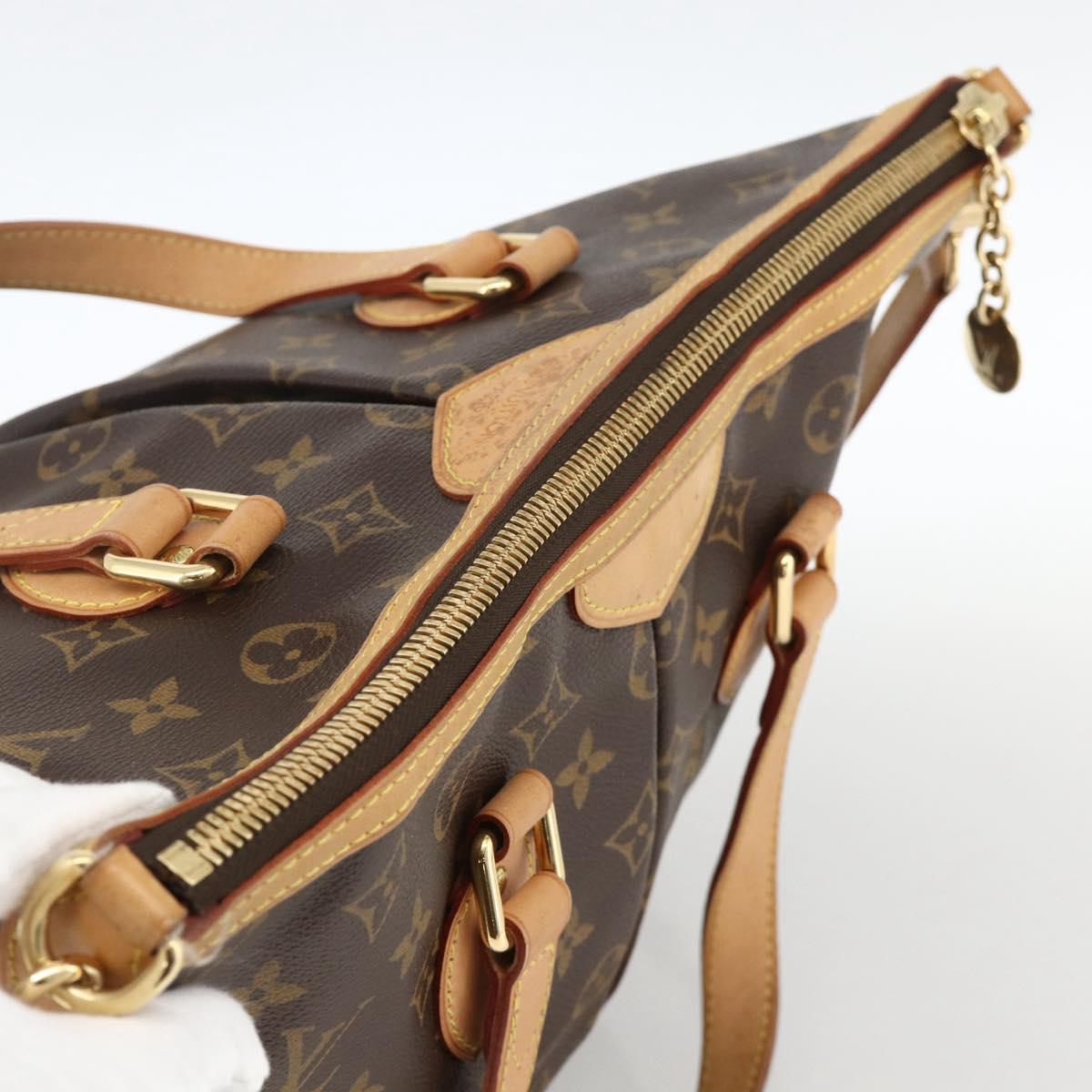 LOUIS VUITTON Monogram Palermo PM Tote Bag M40145 LV Auth am11105A