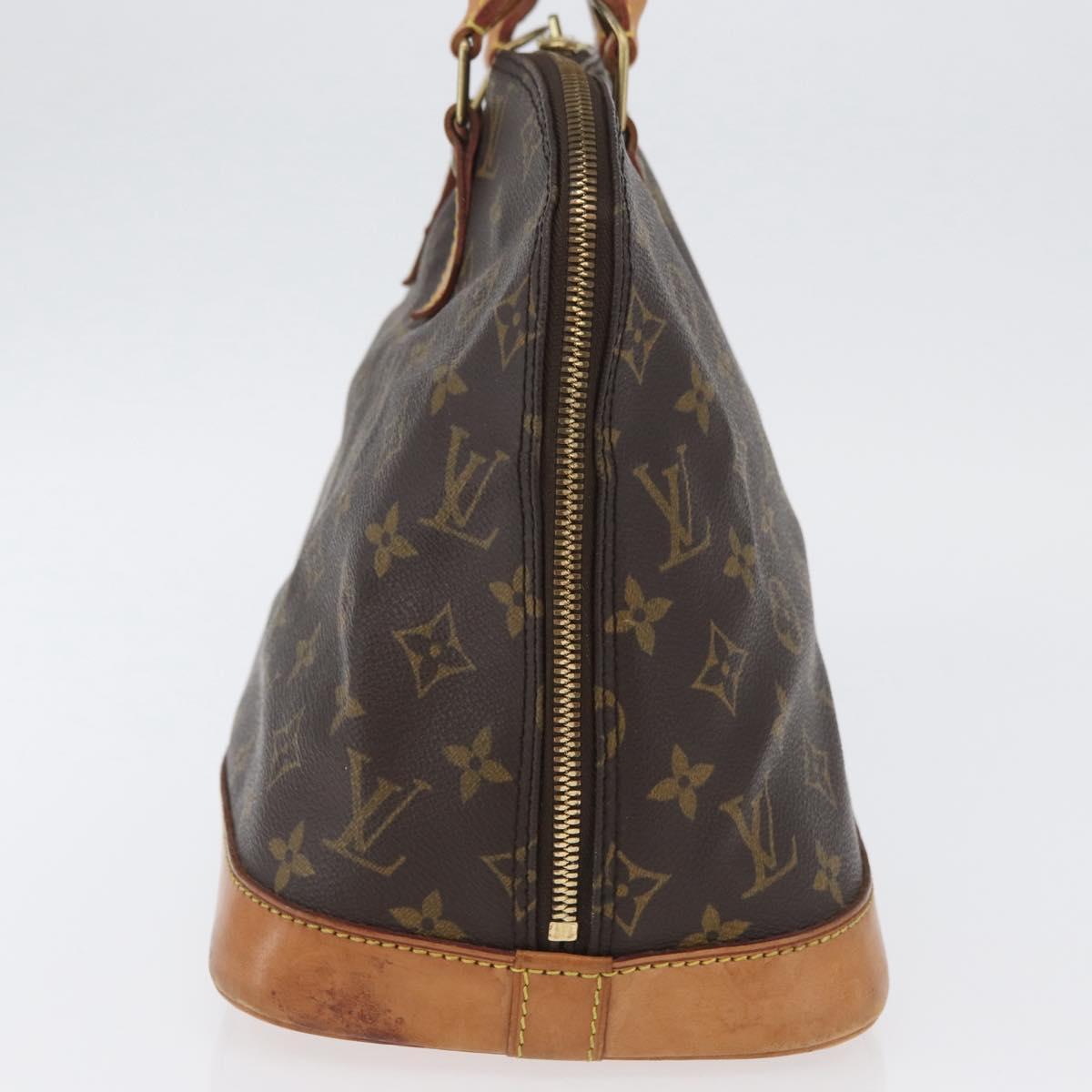 LOUIS VUITTON Monogram Alma Hand Bag M51130 LV Auth am11106