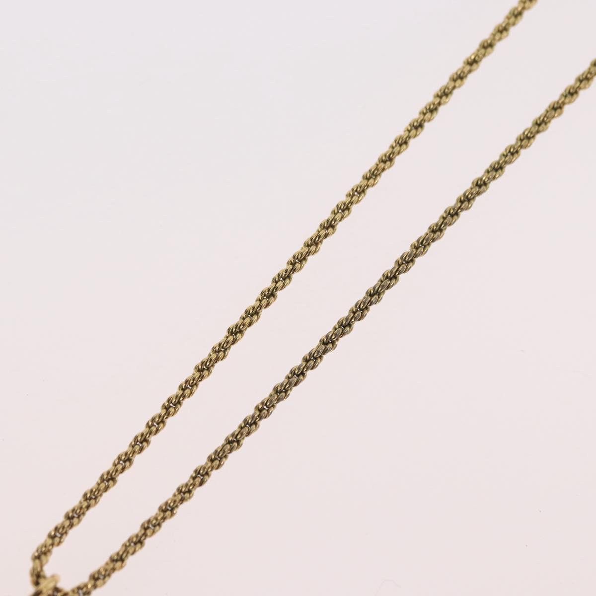 Christian Dior Necklace metal Gold Auth am11150V