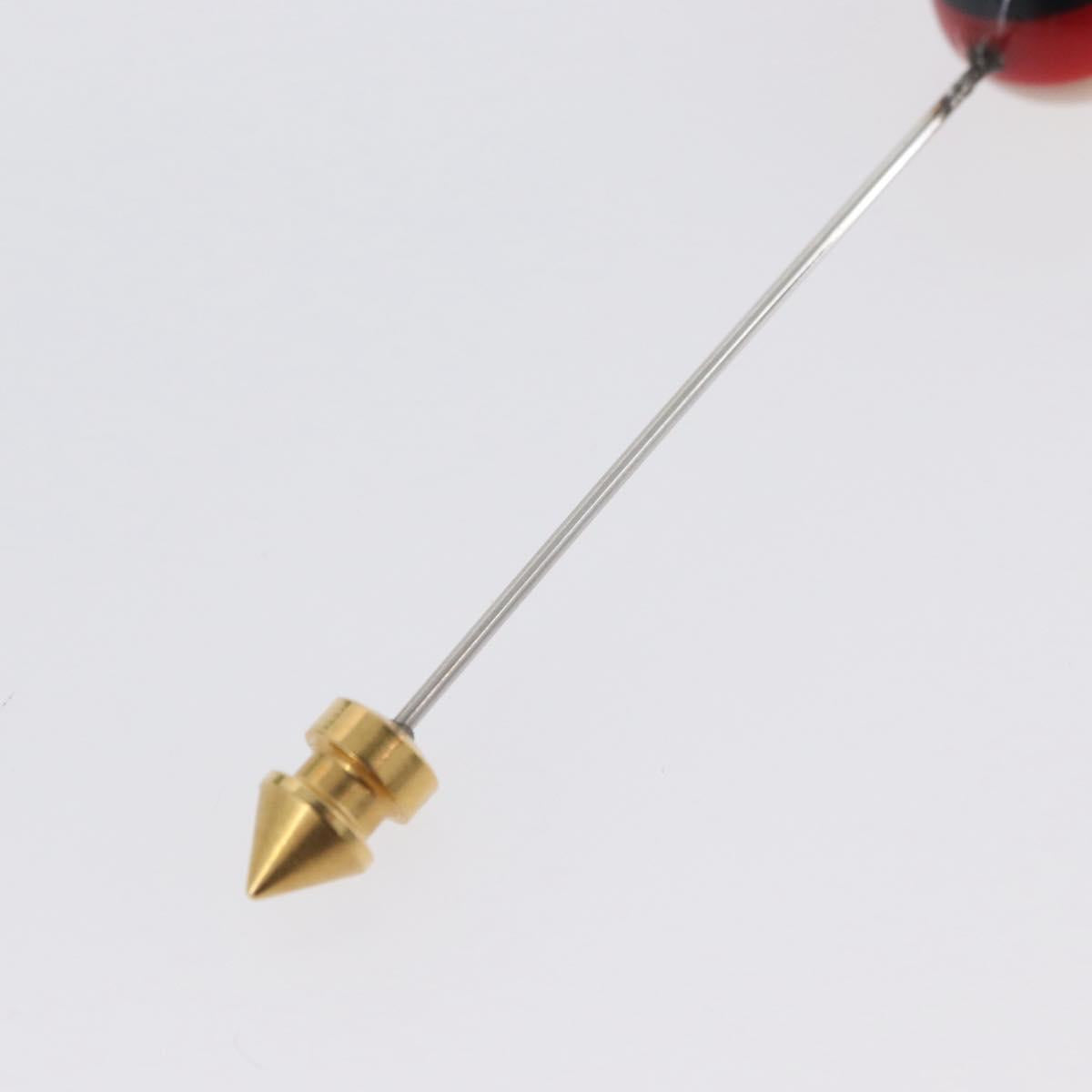 GUCCI Interlocking Sherry Pin Brooch metal Multicolor Auth am11178A
