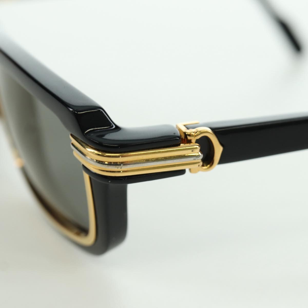 CARTIER Vertigo Sunglasses plastic Black Auth am11189SM