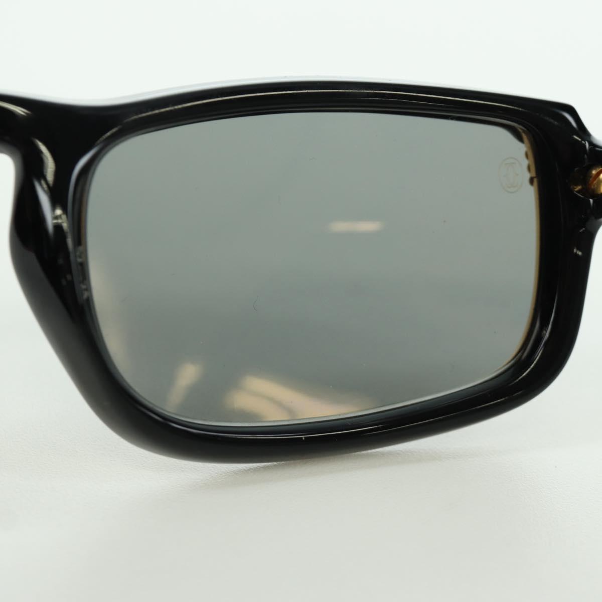 CARTIER Vertigo Sunglasses plastic Black Auth am11189SM