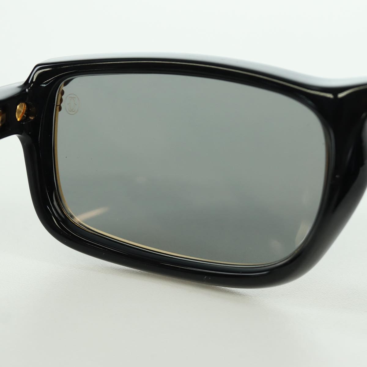 CARTIER Vertigo Sunglasses plastic Black Auth am11189SM