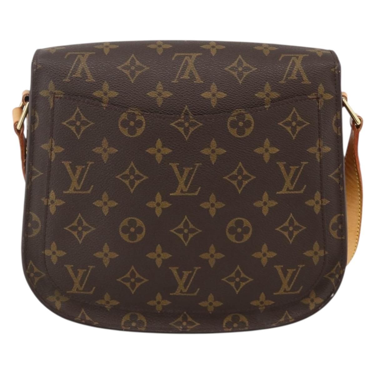 LOUIS VUITTON Monogram Saint Cloud GM Shoulder Bag M51242 LV Auth am11219