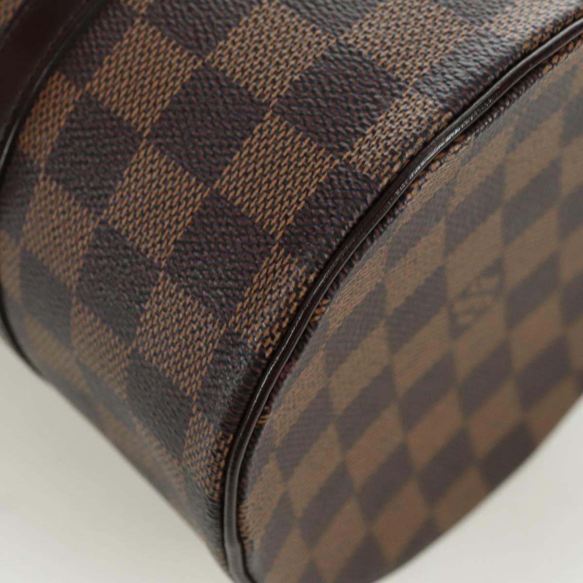 LOUIS VUITTON Damier Ebene Papillon 30 Hand Bag N51303 LV Auth am11222A
