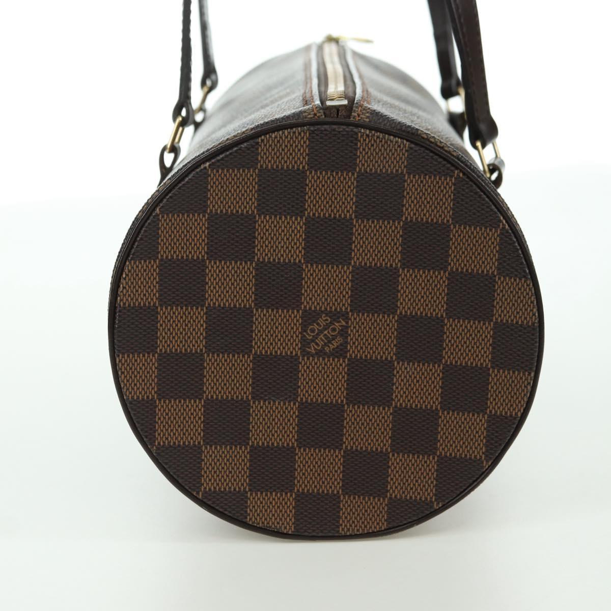 LOUIS VUITTON Damier Ebene Papillon 30 Hand Bag N51303 LV Auth am11222A