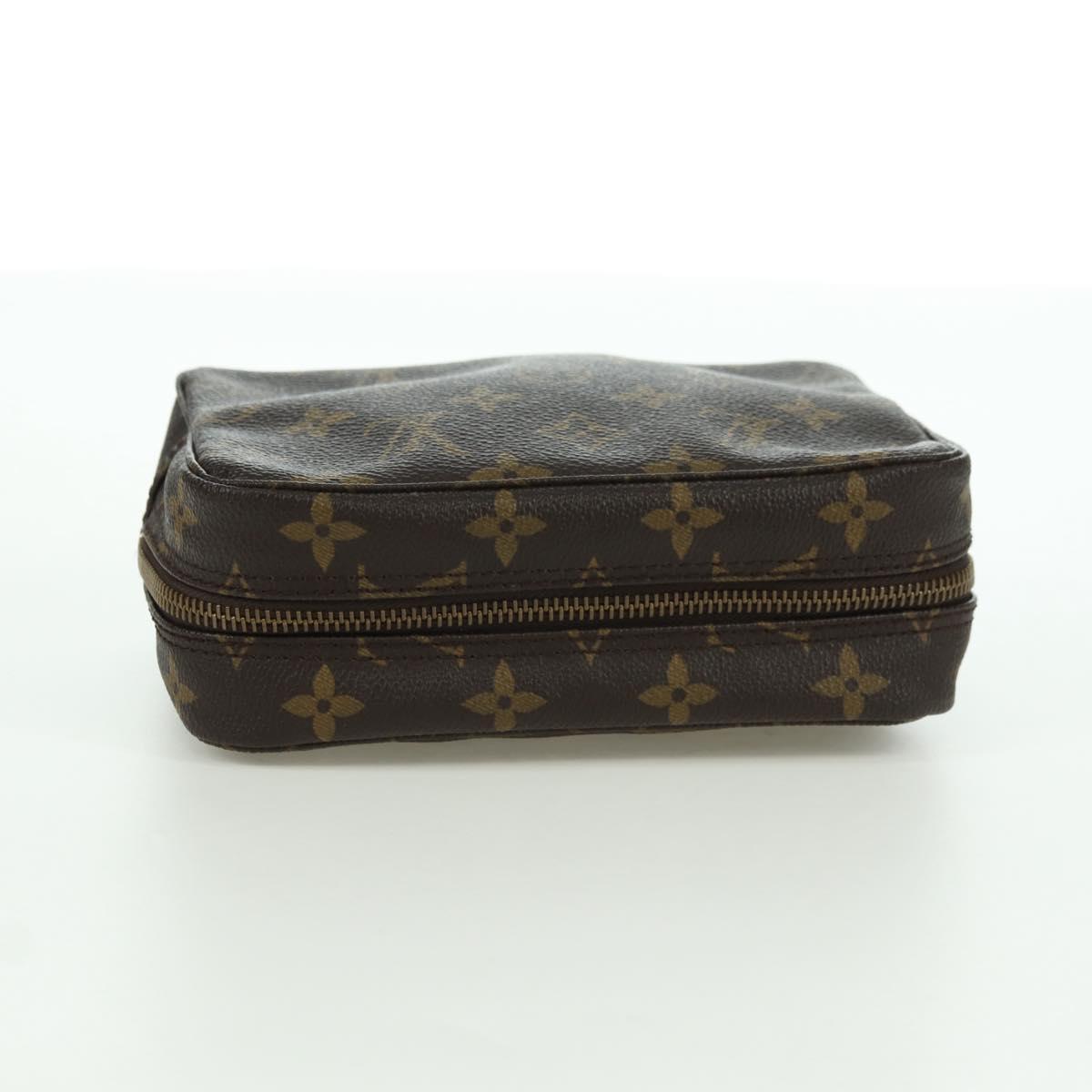 LOUIS VUITTON Monogram Trousse Toilette 18 Pouch M47526 LV Auth am11230V