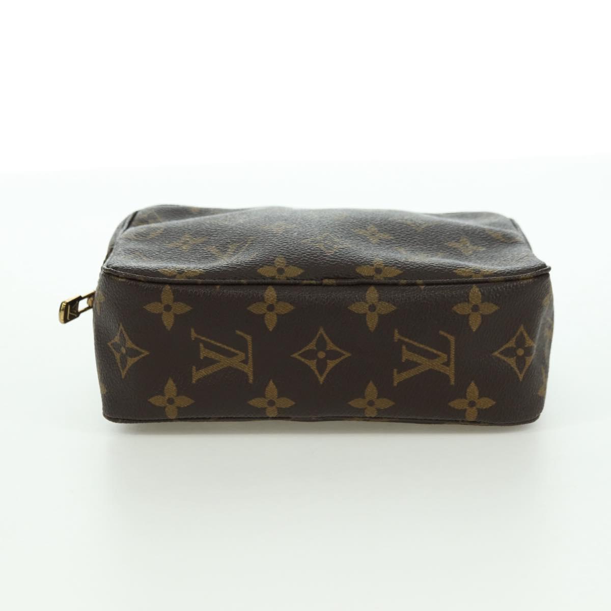 LOUIS VUITTON Monogram Trousse Toilette 18 Pouch M47526 LV Auth am11230V