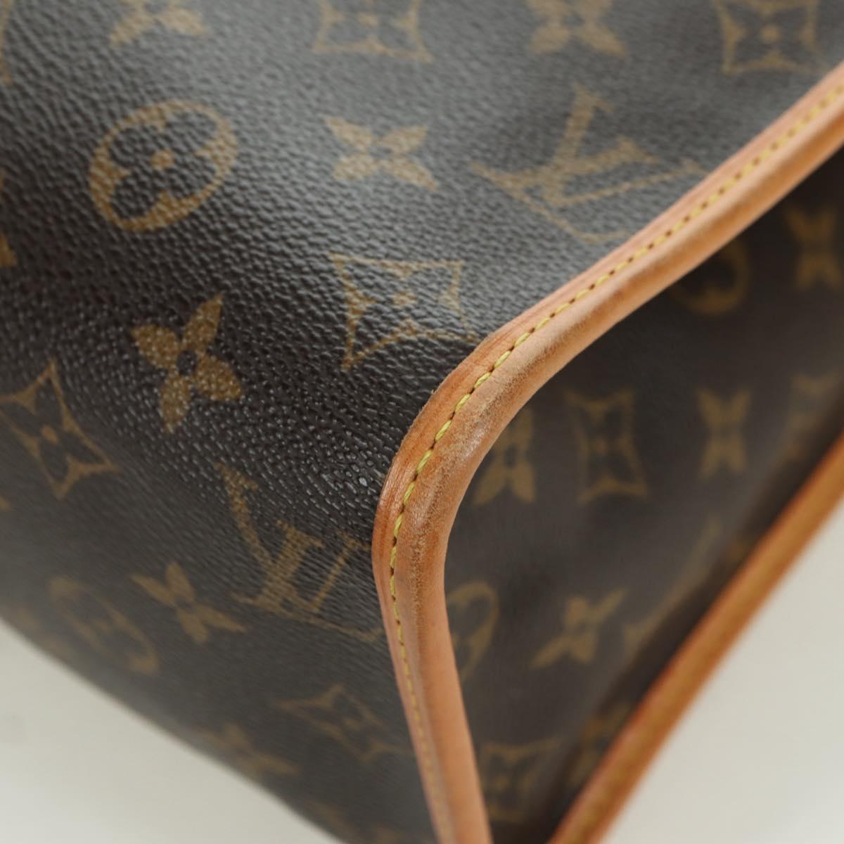 LOUIS VUITTON Monogram Popincourt Hand Bag M40007 LV Auth am11241V