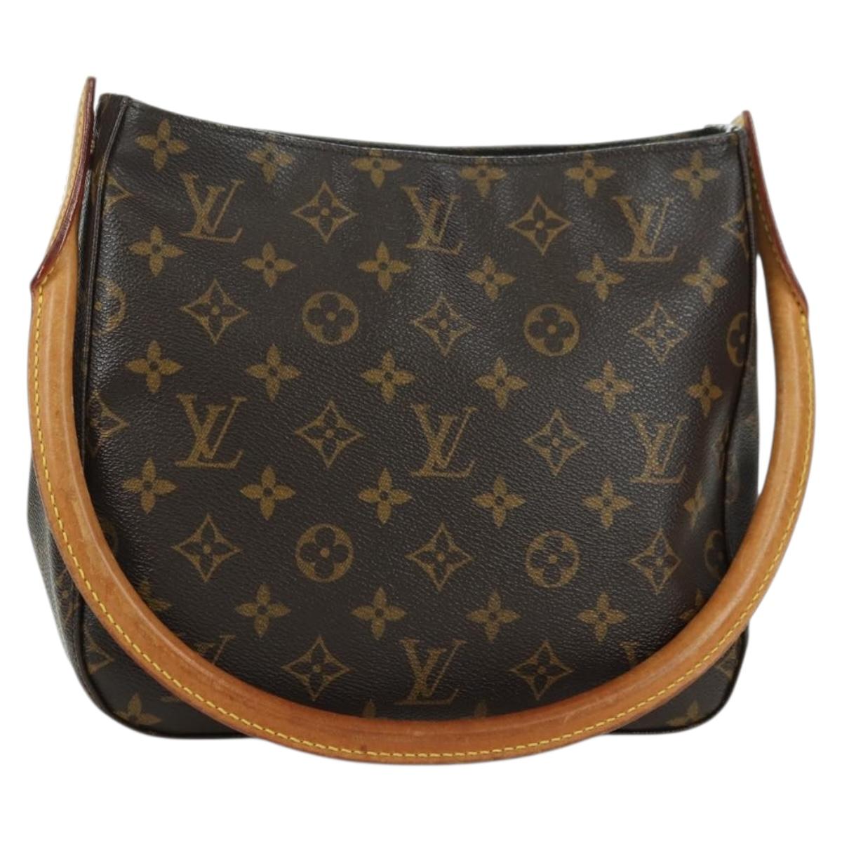 LOUIS VUITTON Monogram Looping MM Shoulder Bag M51146 LV Auth am11249A