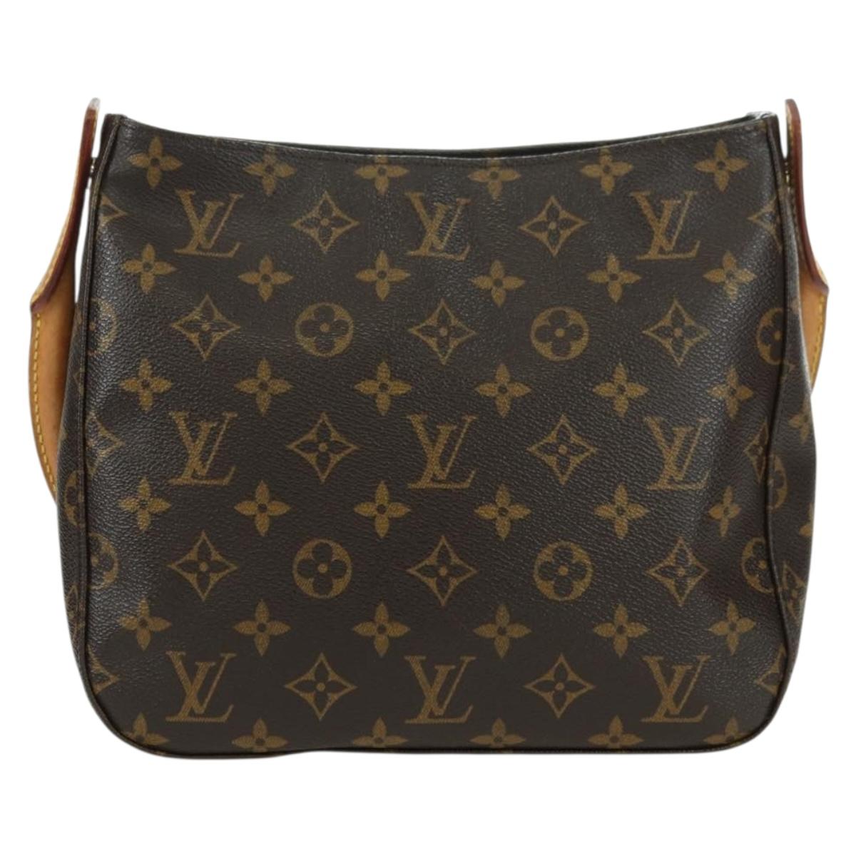 LOUIS VUITTON Monogram Looping MM Shoulder Bag M51146 LV Auth am11249A