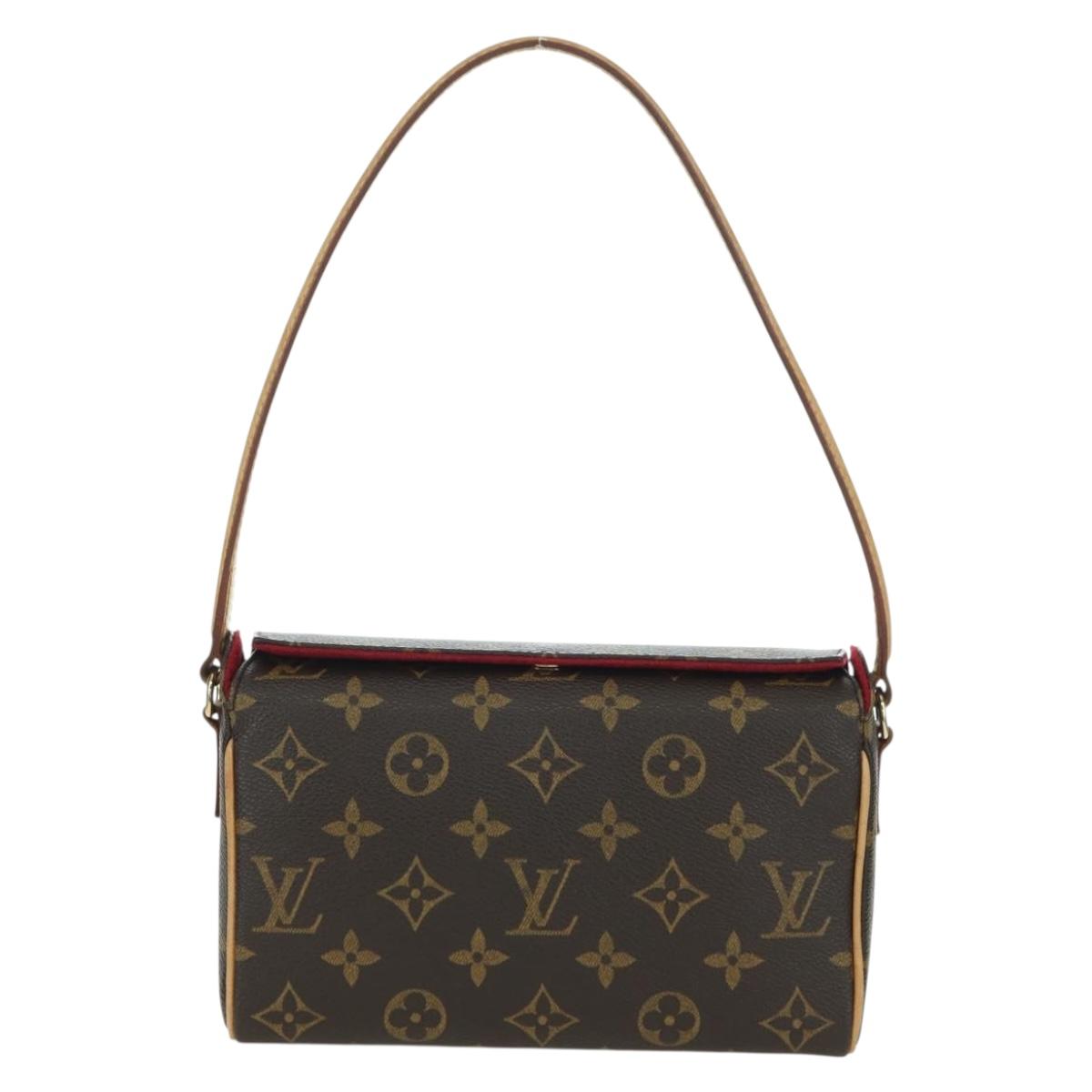 LOUIS VUITTON Monogram Recital Hand Bag M51900 LV Auth am11289A