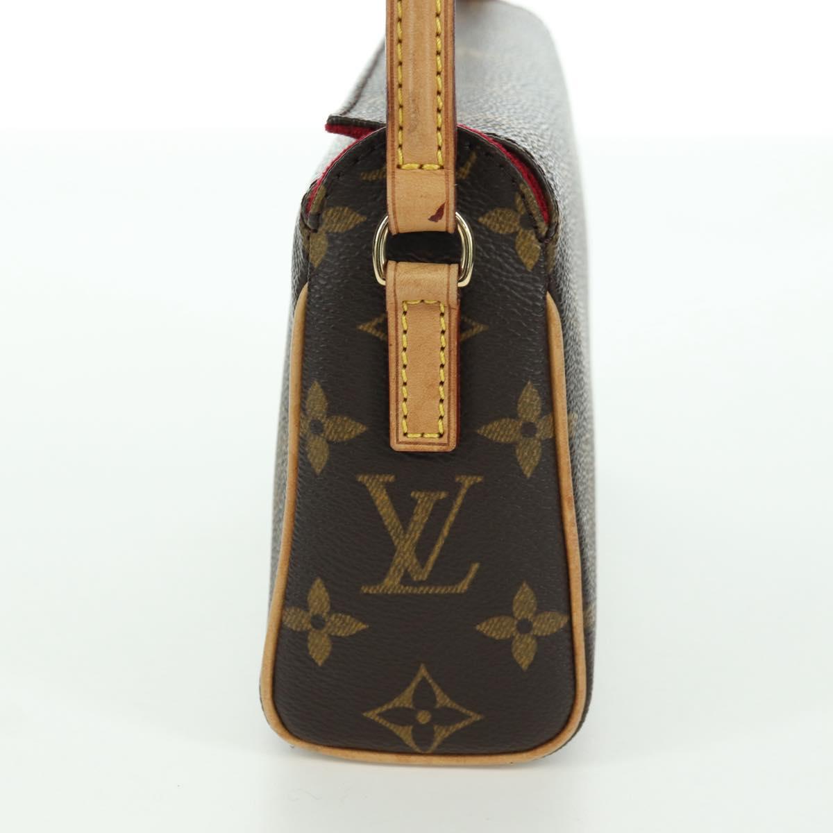 LOUIS VUITTON Monogram Recital Hand Bag M51900 LV Auth am11289A