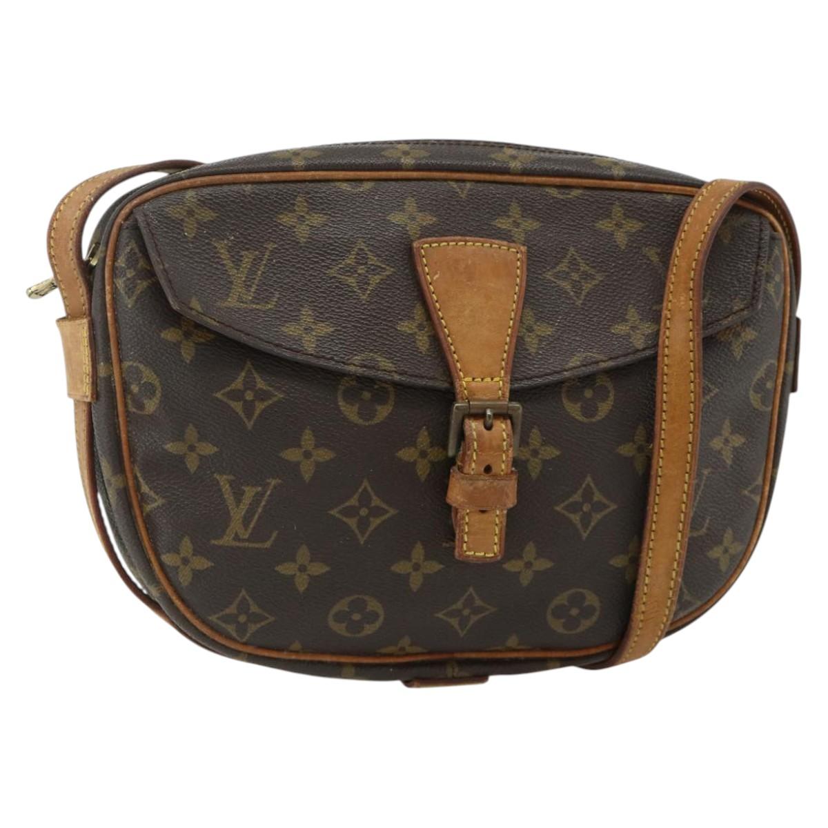 LOUIS VUITTON Monogram Jeune Fille MM Shoulder Bag M51226 LV Auth am11303