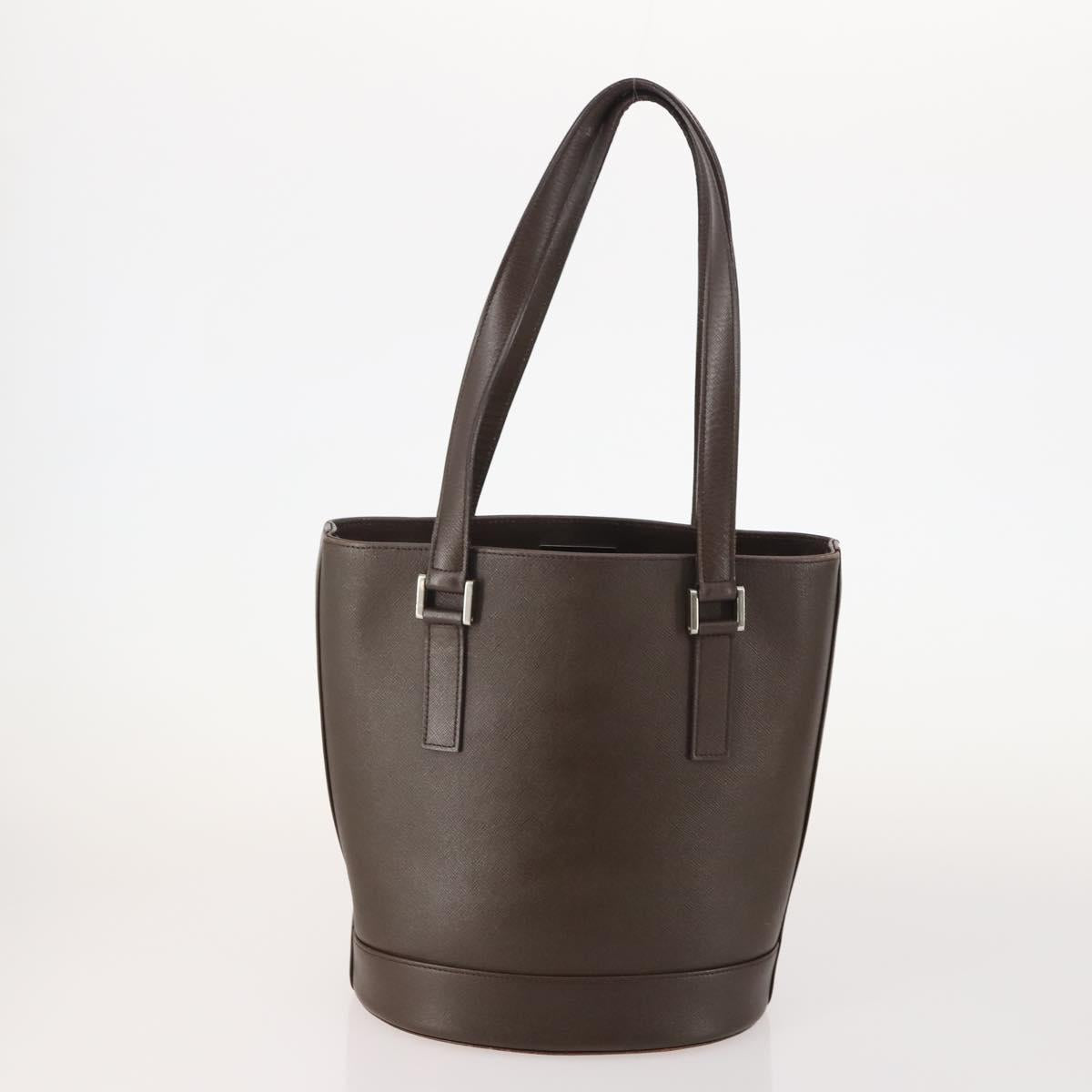 BURBERRY Blue Label Hand Bag Leather Canvas 3 Set Black Brown White Auth am11366