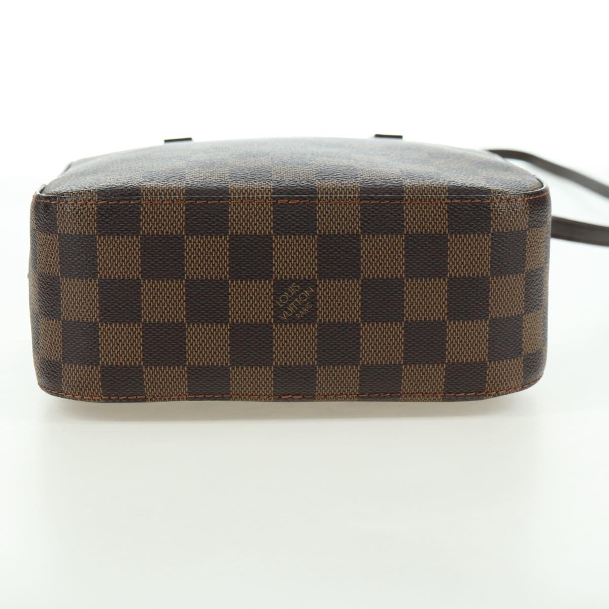 LOUIS VUITTON Damier Ebene Spontini Hand Bag SPO 2way M47500 LV Auth am11377SAV