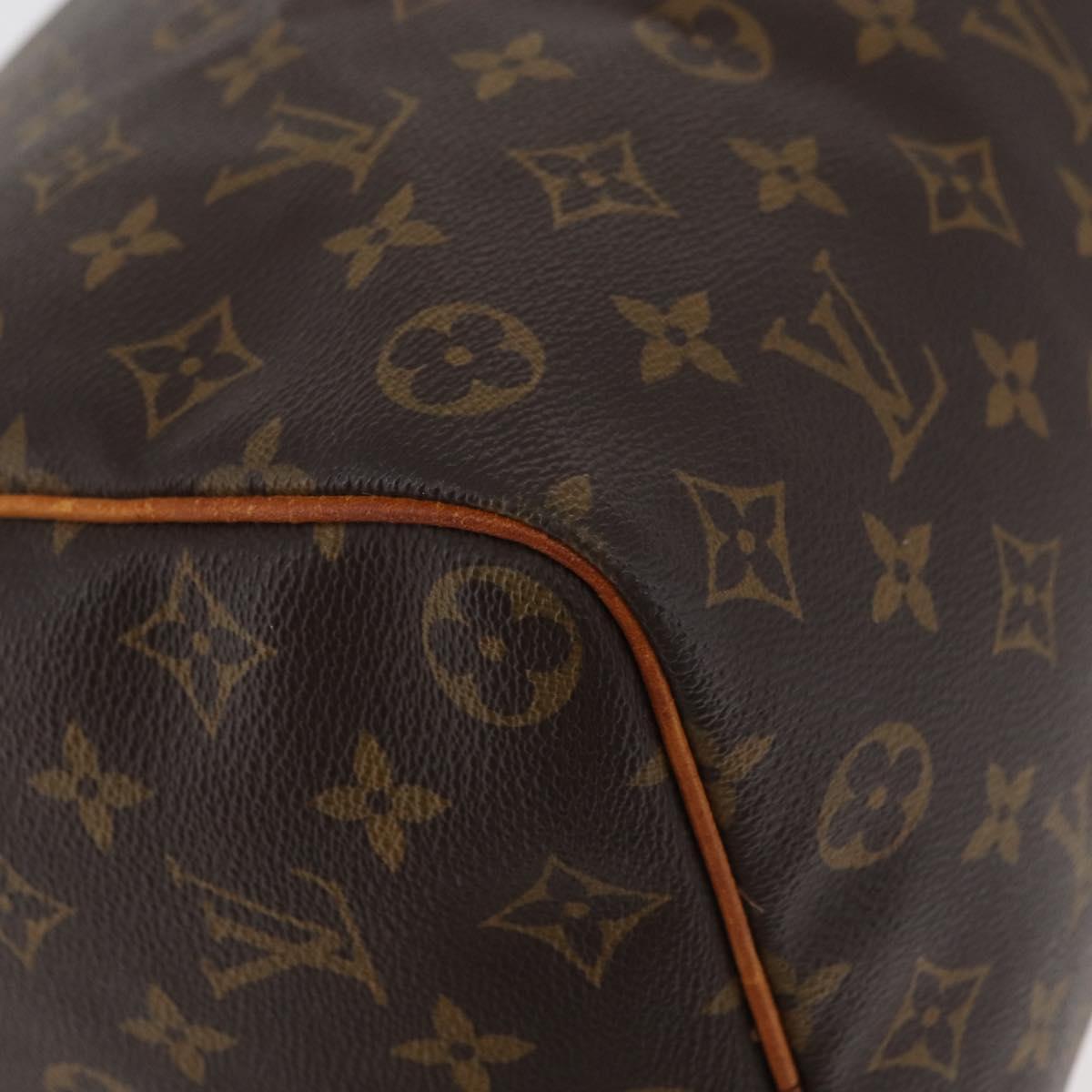 LOUIS VUITTON Monogram Speedy 35 Hand Bag M41524 LV Auth am11384