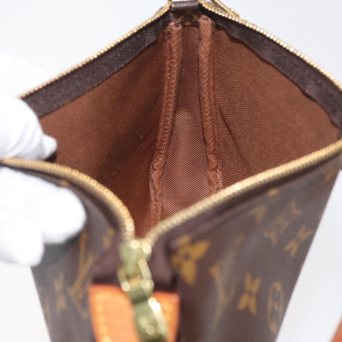 LOUIS VUITTON Monogram Pochette Accessoires Pouch M51980 LV Auth am11402V