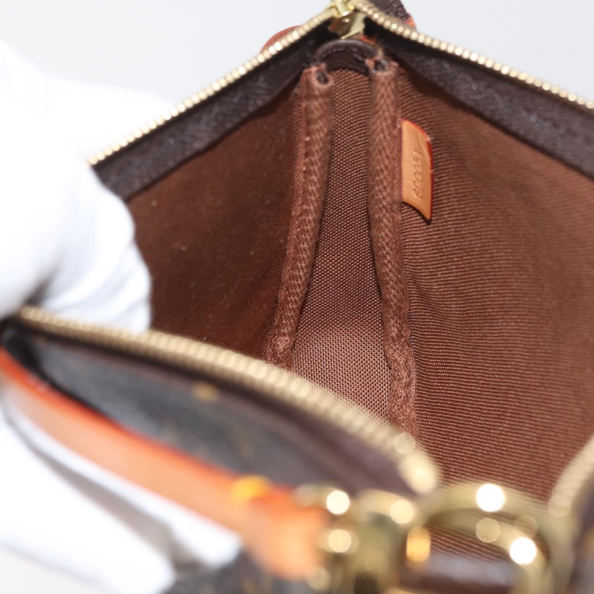 LOUIS VUITTON Monogram Pochette Accessoires Pouch M51980 LV Auth am11402V