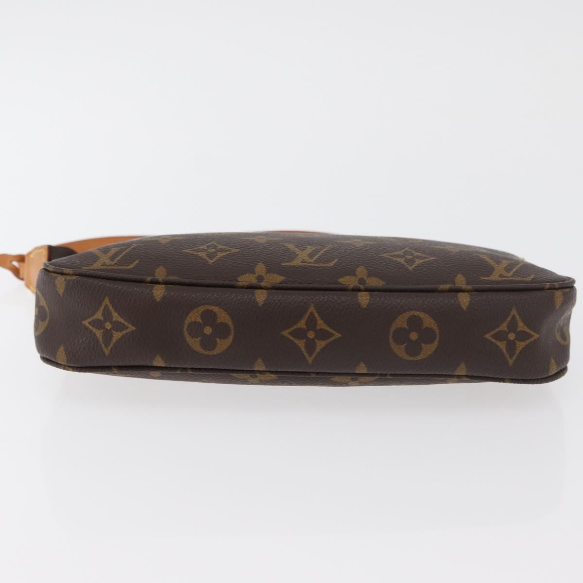LOUIS VUITTON Monogram Pochette Accessoires Pouch M51980 LV Auth am11402V