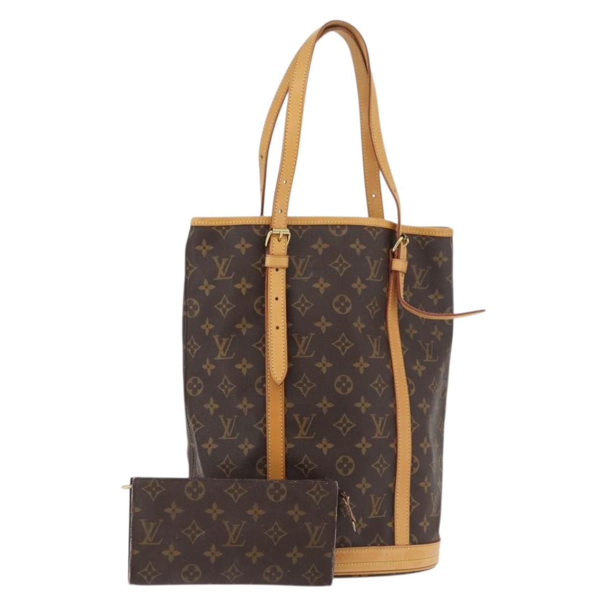 LOUIS VUITTON Monogram Bucket GM Shoulder Bag M42236 LV Auth am11411