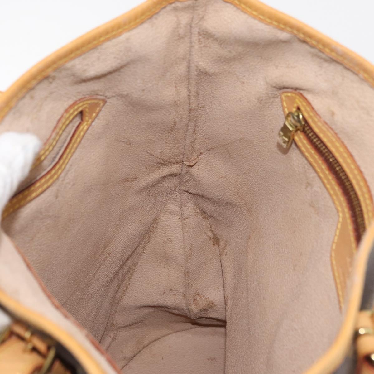LOUIS VUITTON Monogram Bucket GM Shoulder Bag M42236 LV Auth am11411