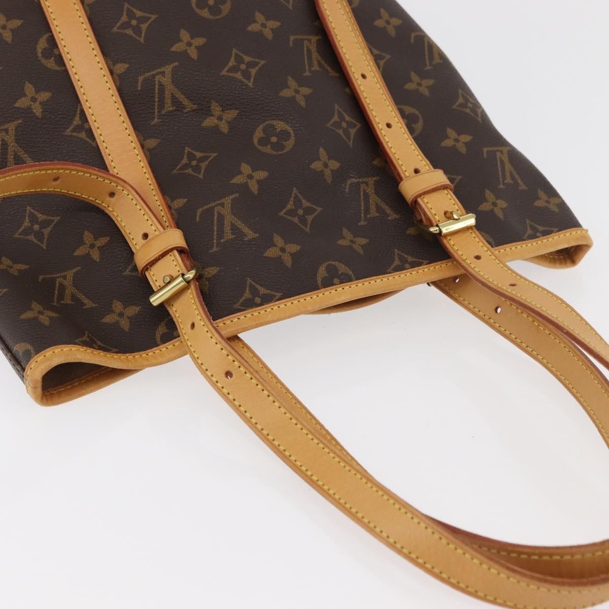 LOUIS VUITTON Monogram Bucket GM Shoulder Bag M42236 LV Auth am11411
