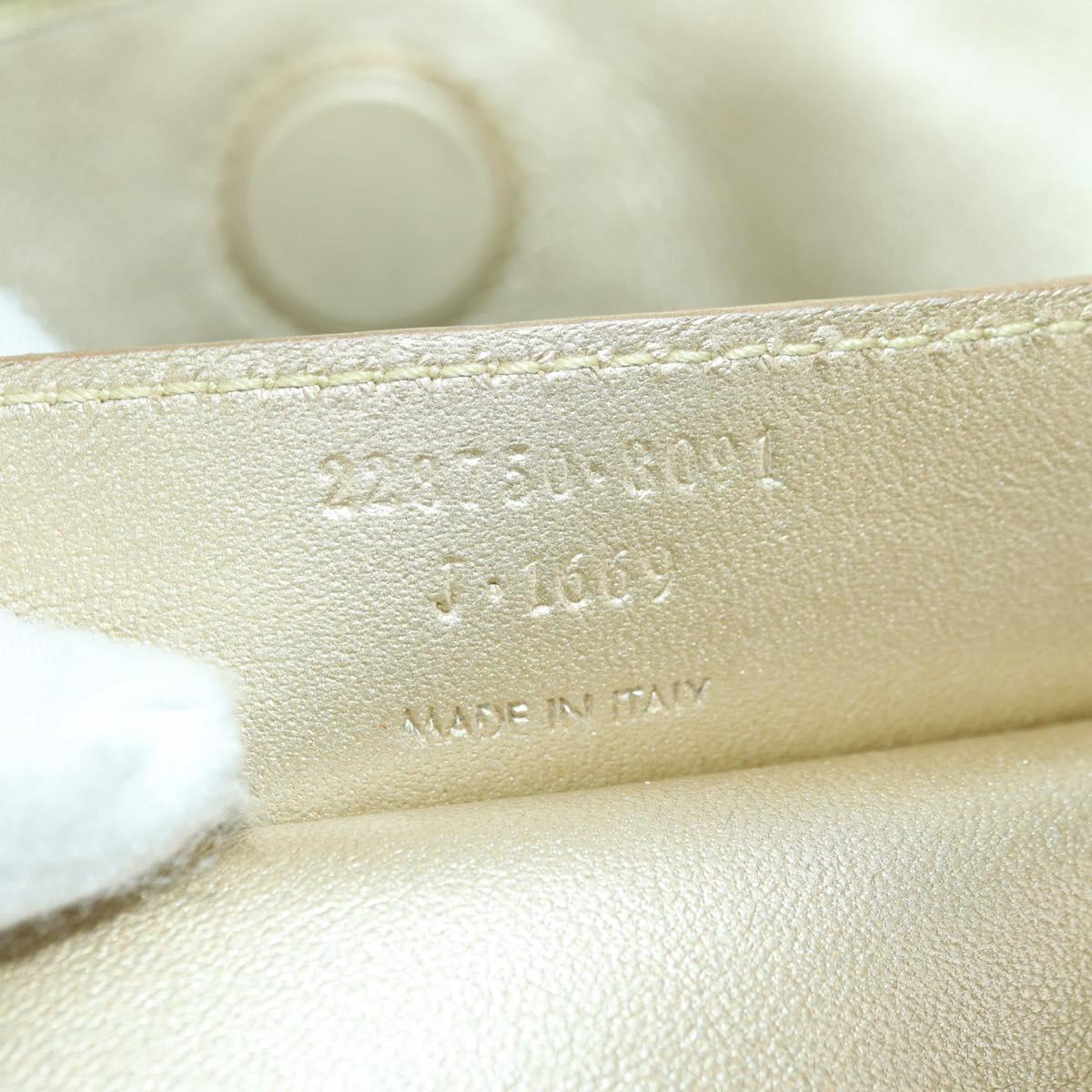BALENCIAGA The Sunday Hand Bag Leather Gold 228750 Auth am11412A