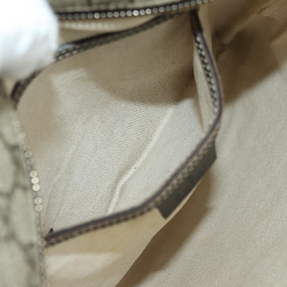 GUCCI GG Supreme Shoulder Bag PVC Beige Gold 295257 Auth am11420V