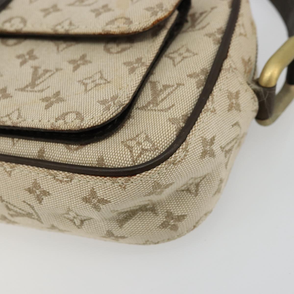 LOUIS VUITTON Monogram Mini Juliet MM Shoulder Bag Khaki M92218 LV Auth am11429