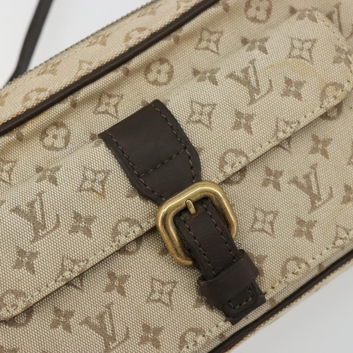 LOUIS VUITTON Monogram Mini Juliet MM Shoulder Bag Khaki M92218 LV Auth am11429