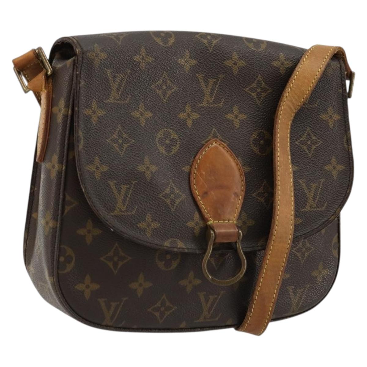 LOUIS VUITTON Monogram Saint Cloud GM Shoulder Bag M51242 LV Auth am11439